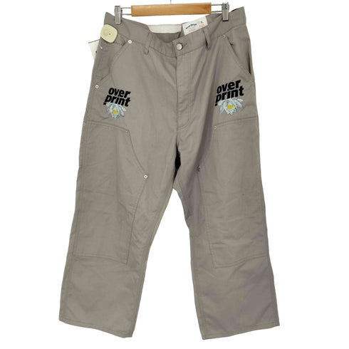 オーバープリント OVER PRINT Lotus double knee ダブルニー ペインターパンツ メンズ  2XL